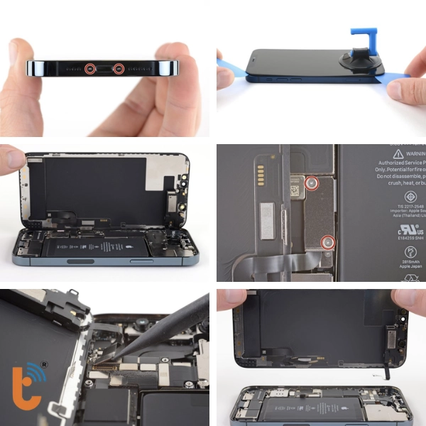 thay loa trong iPhone 12 Pro 2