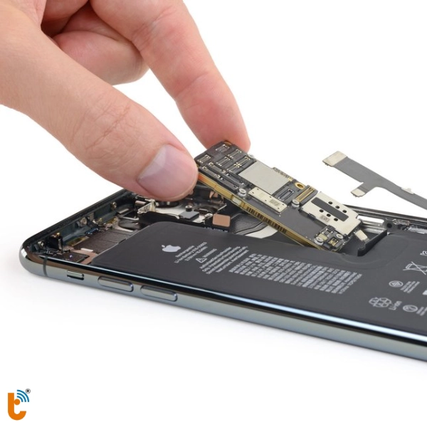 tiến hành thay main