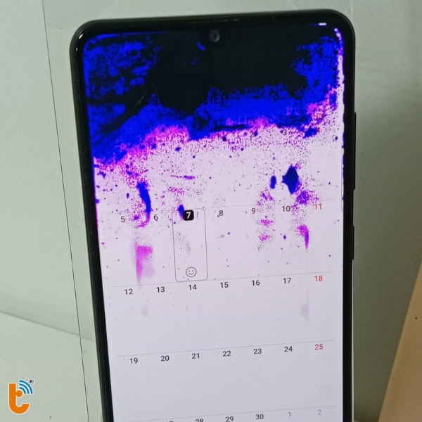 chảy mực samsung