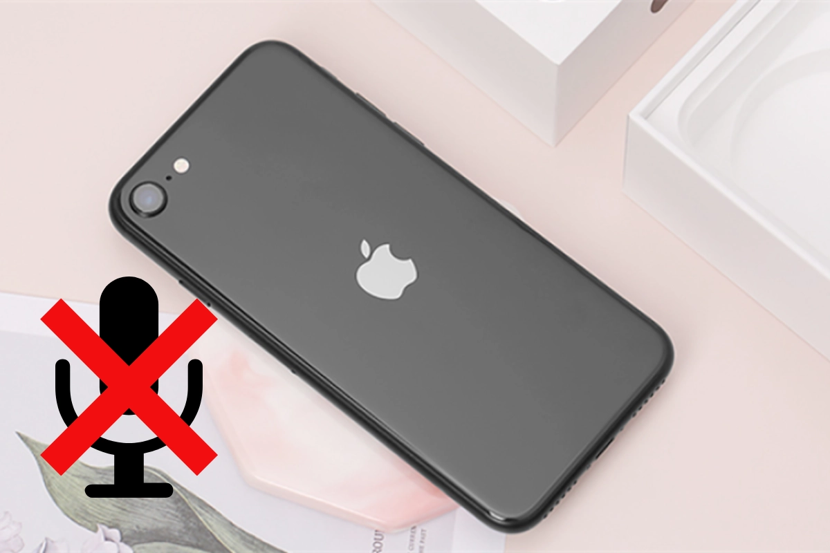 Mic iPhone SE bị rè hoặc mất tiếng