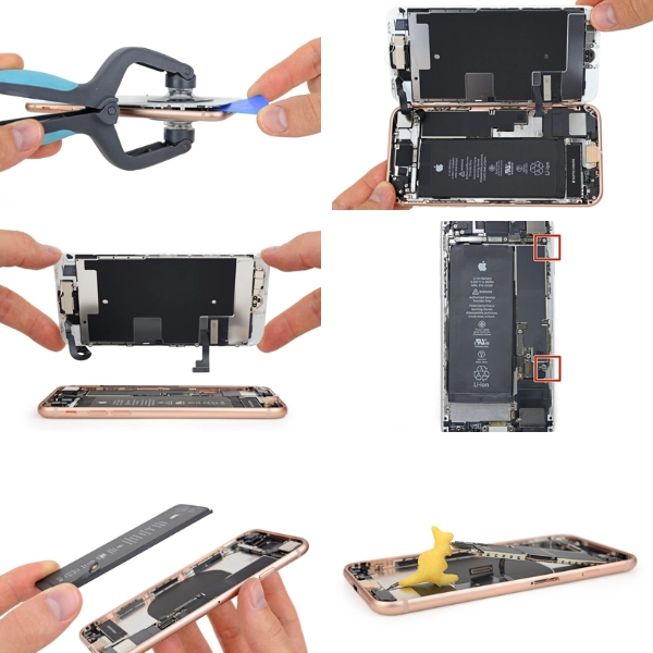 Thay nút nguồn iPhone 8 1