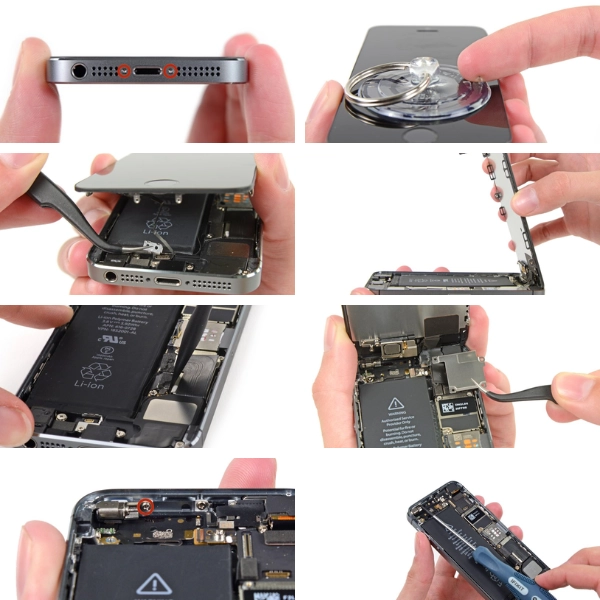 Quy trình thay rung iP SE