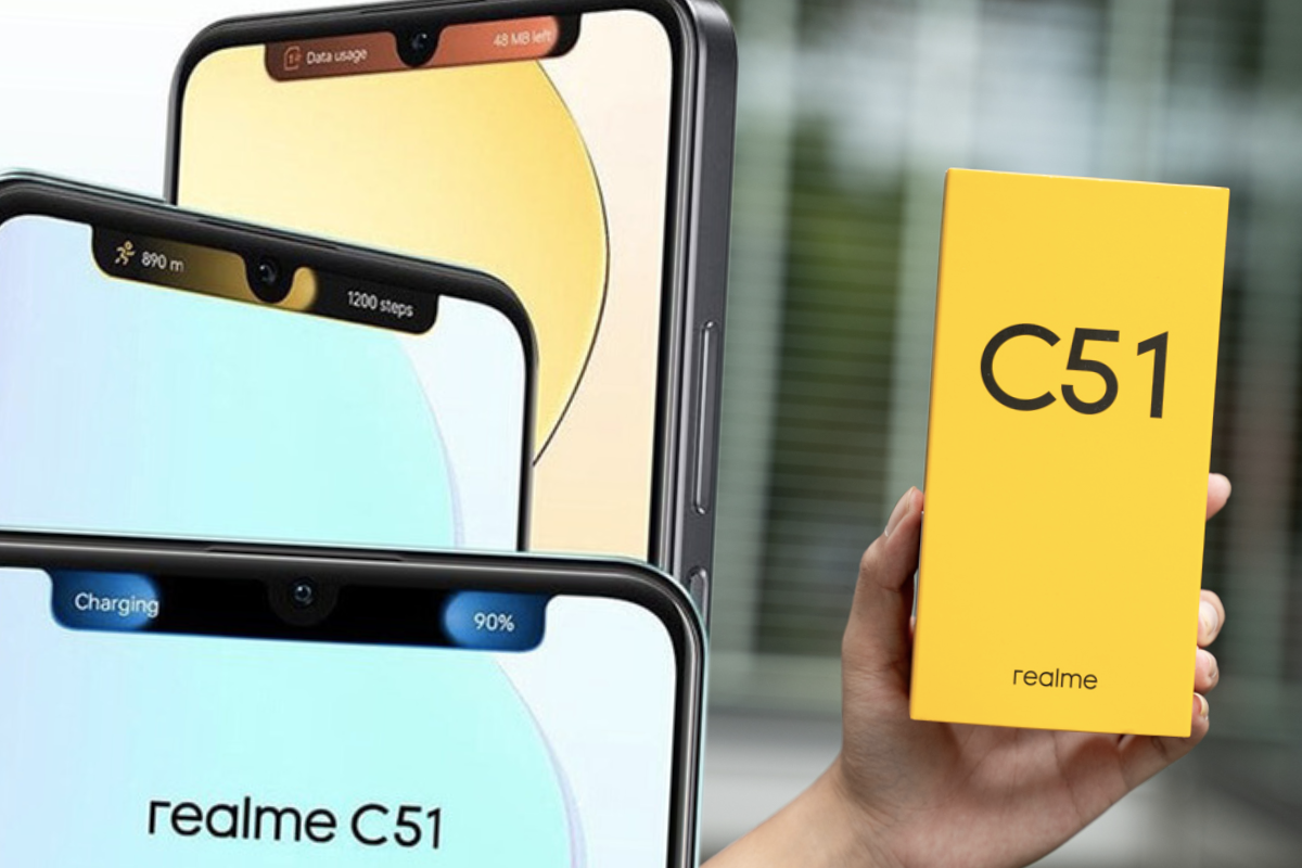 realme C51: Mini capsule và chip 8 nhân mới của Unisoc