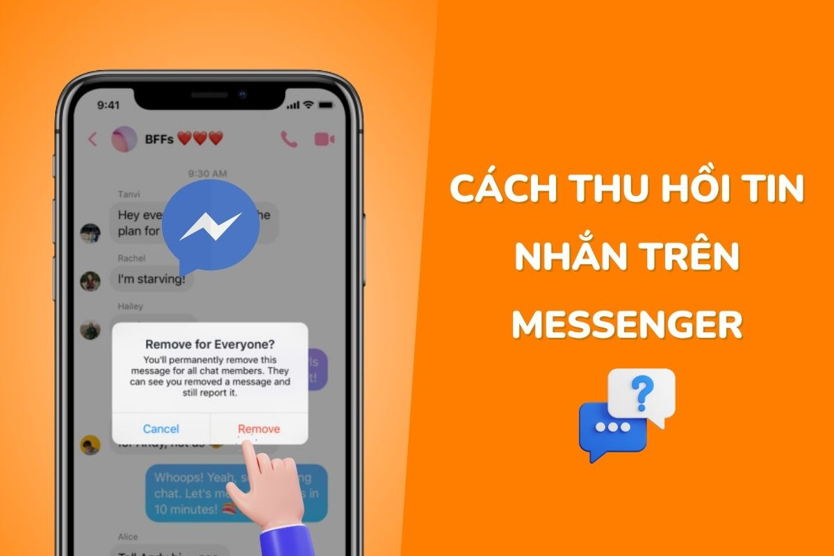 Cách thu hồi và khôi phục tin nhắn trên Messenger dễ dàng nhất