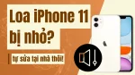 Loa iPhone 11 bị nhỏ âm thanh - Cách khắc phục đơn giản và hiệu quả