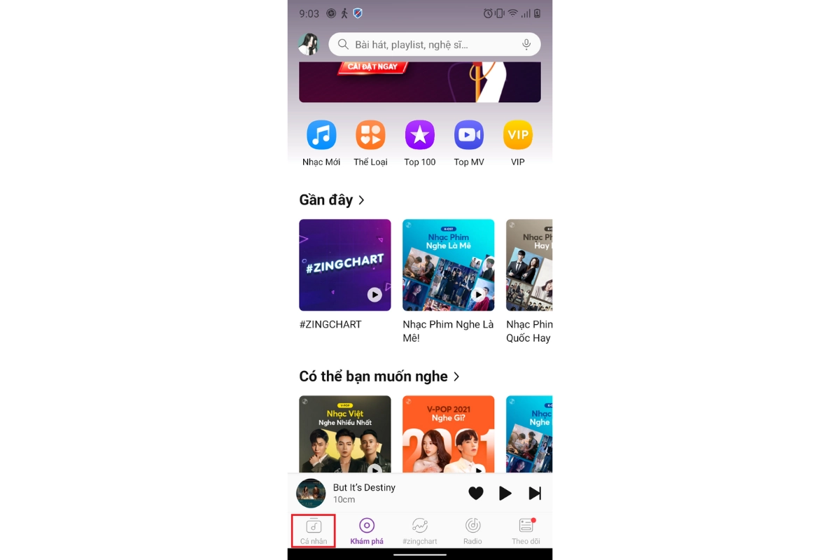 Bước 1 cách cài nhạc chuông điện thoại vsmart từ mp3