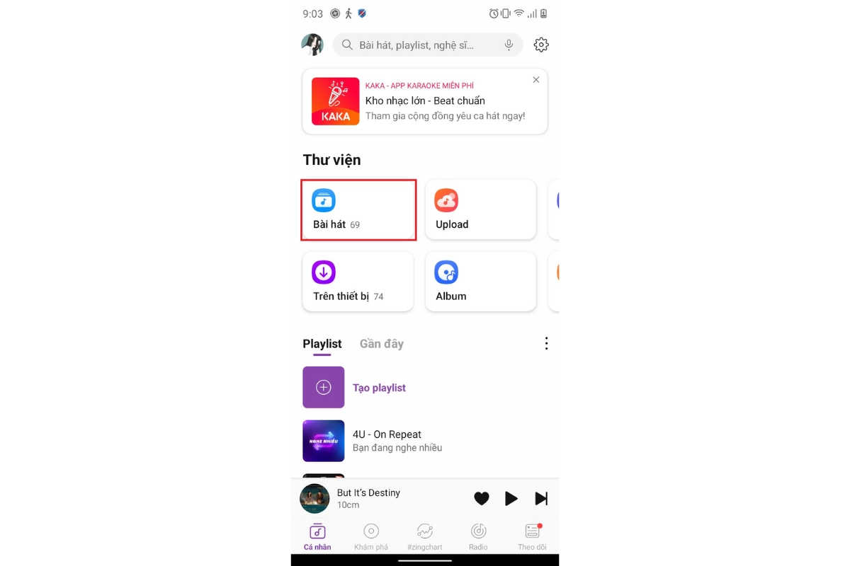 Bước 2 cách cài nhạc chuông điện thoại vsmart từ mp3