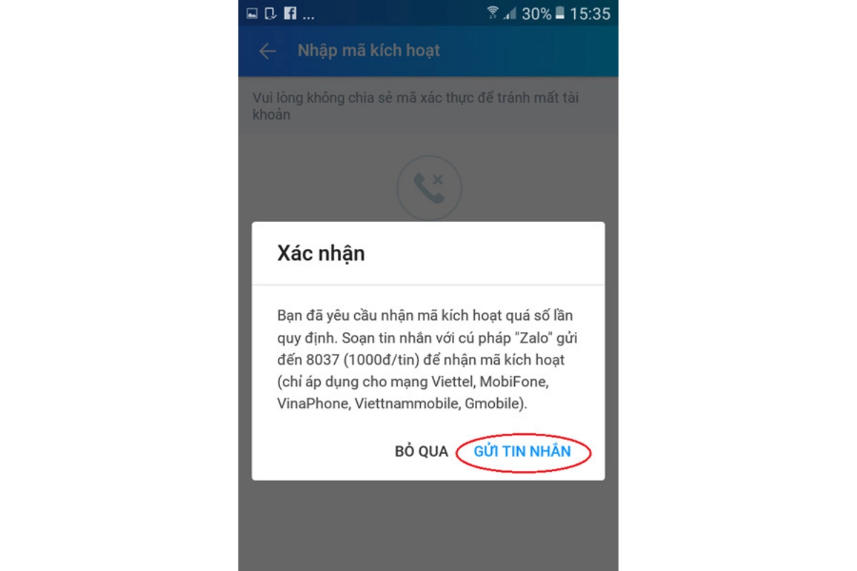 cai dat zalo tren samsung 10