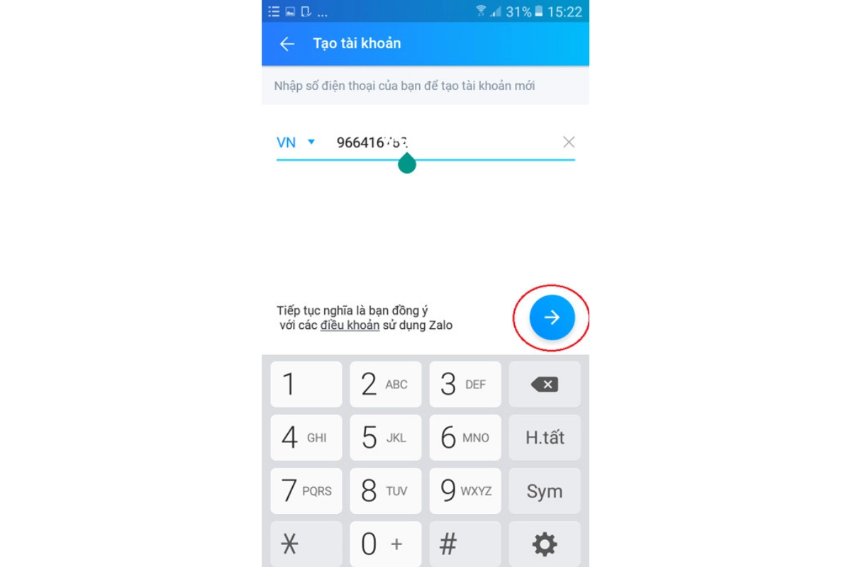 cai dat zalo tren samsung 9