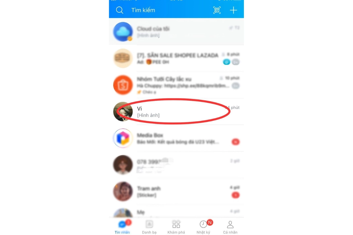 gửi ảnh qua zalo 1