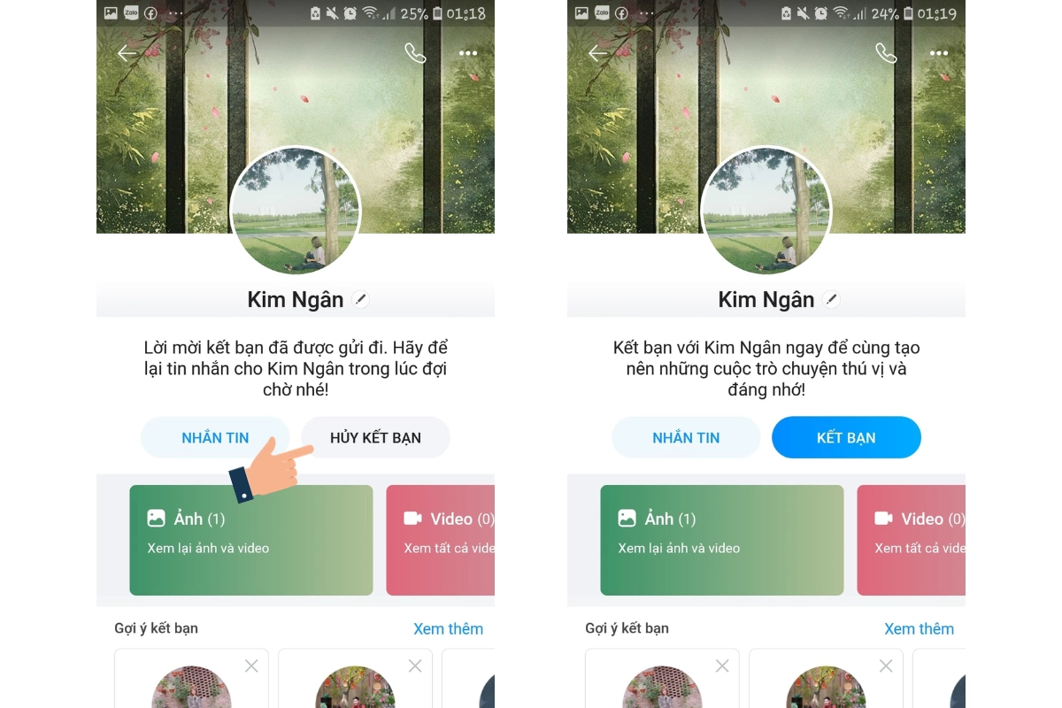 huy ket ban tren sam sung 2