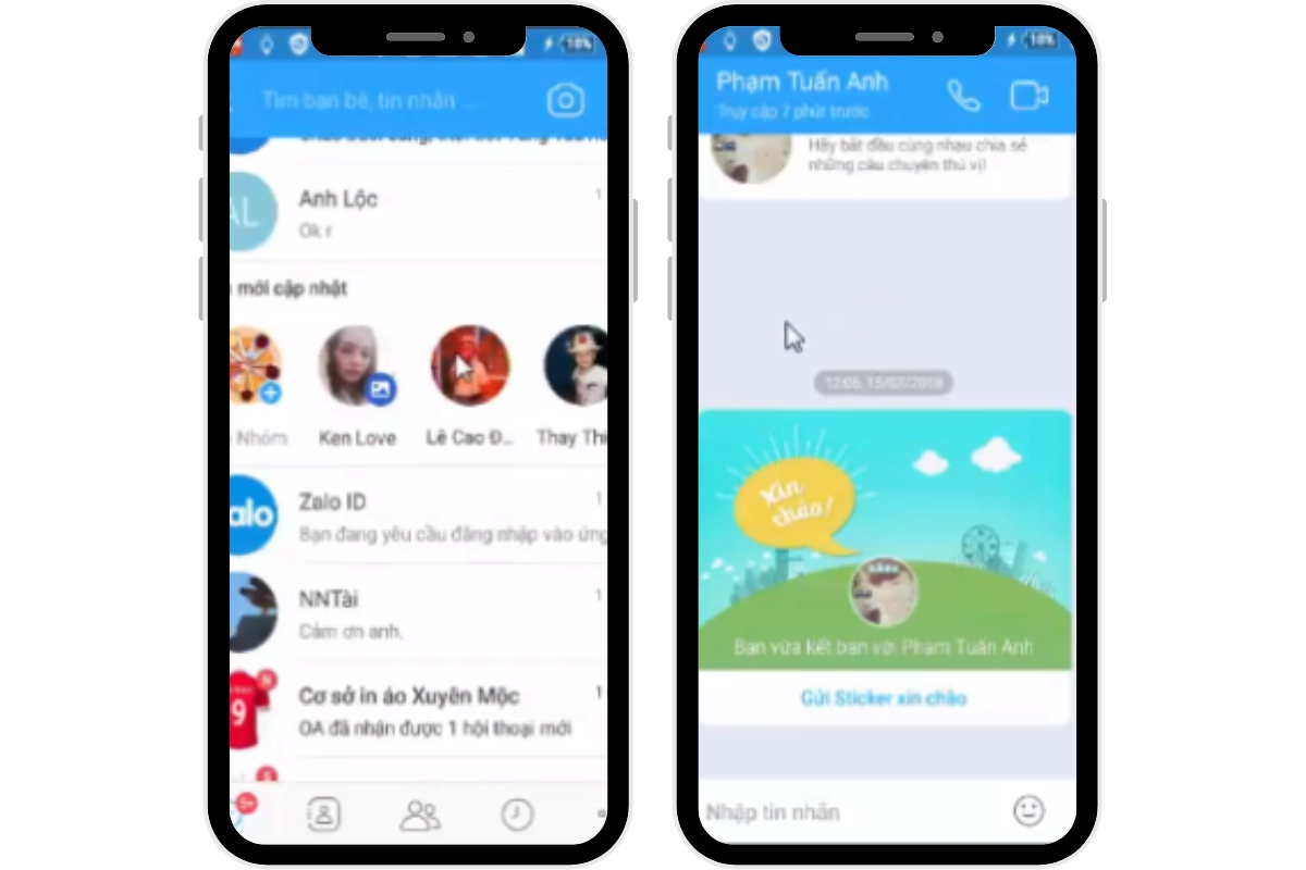 lấy số điện thoại từ zalo 1