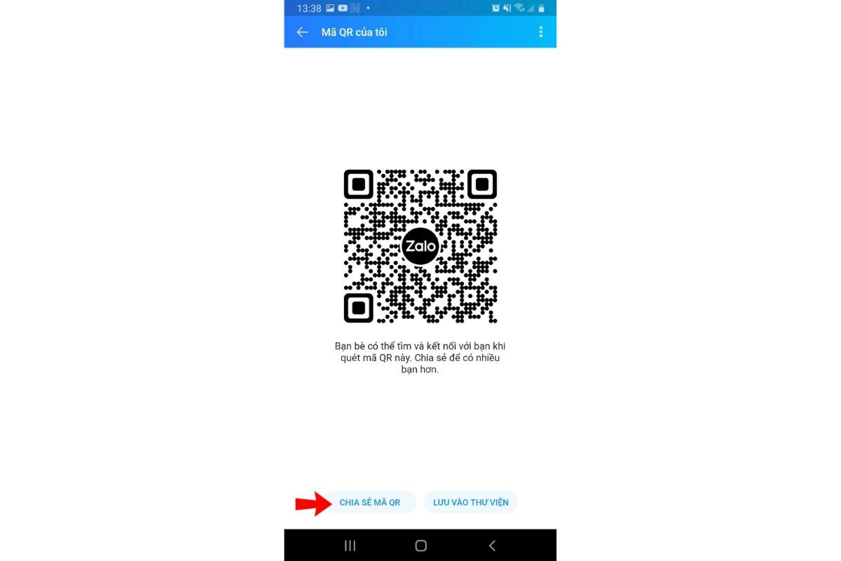 Sao chép link Zalo của mình 3