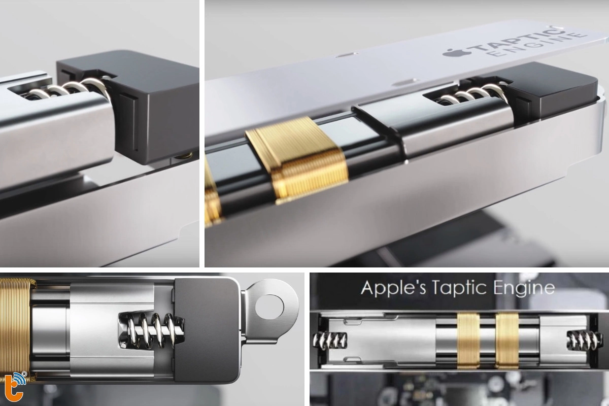 Cấu tạo bên trong cục rung iPhone