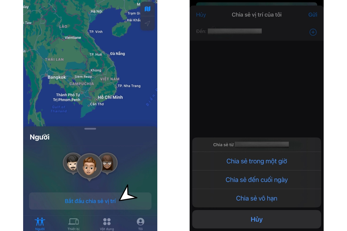 chia sẻ vị trí iphone.2