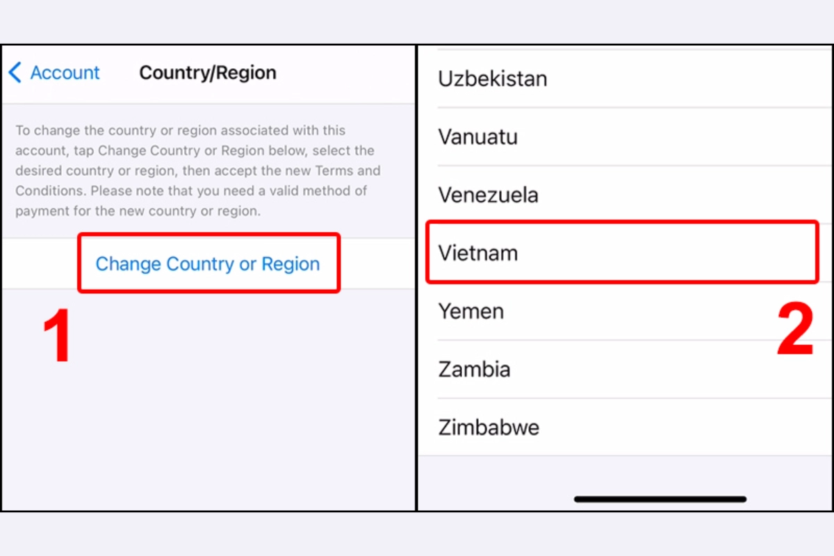 Chọn lại ngôn ngữ 