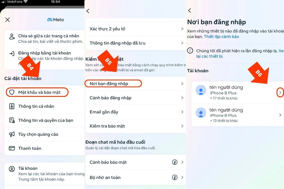 chọn nơi đăng nhập