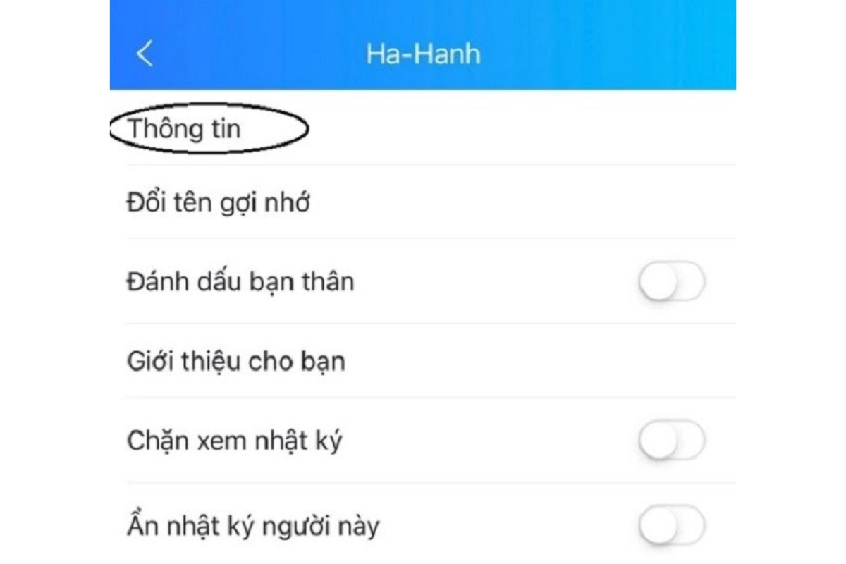 Chuyển danh bạ từ Zalo sang điện thoại 1