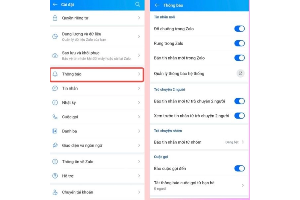 đổi nhạc chuông 2