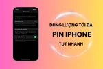 Lý do dung lượng tối đa pin iPhone tụt nhanh và giải pháp