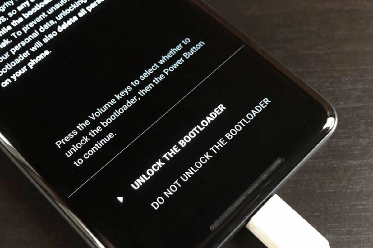 Mở khóa Bootloader để bắt đầu chạy flash rom