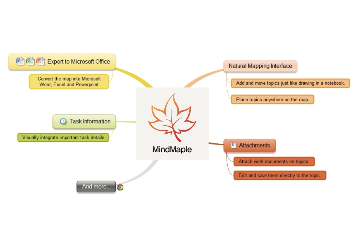 Phần mềm Mindmaple