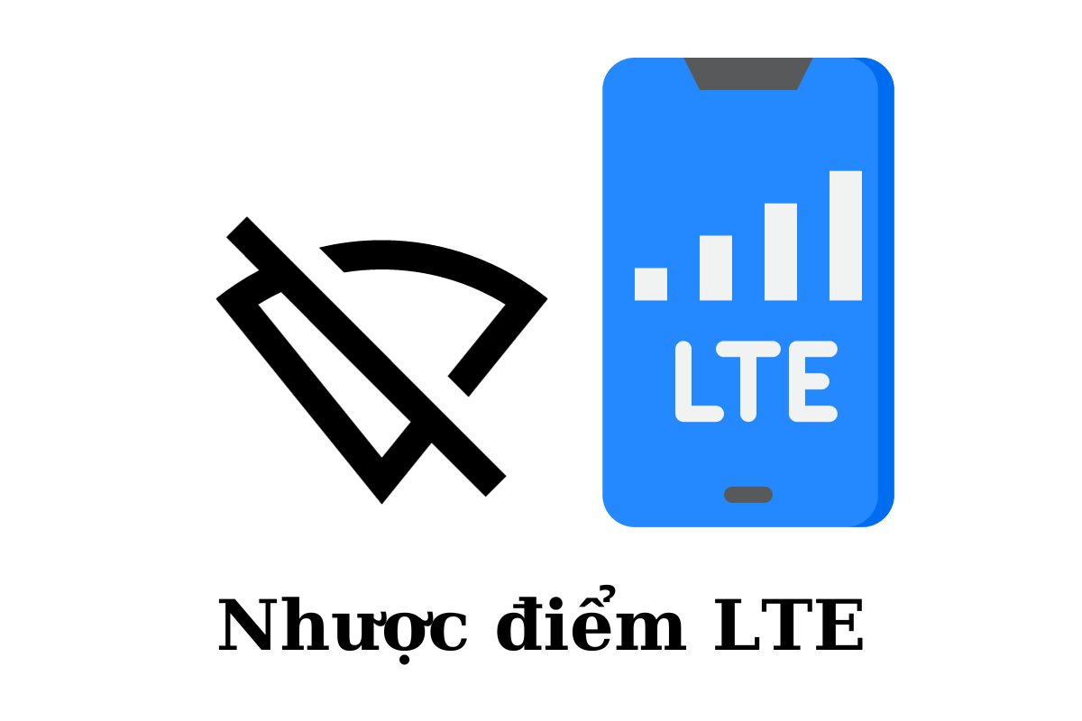 Nhược điểm LTE