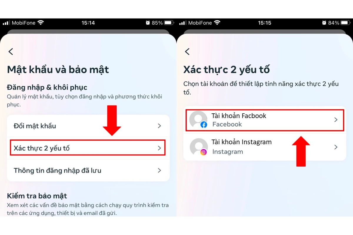 phần xác thực 2 yếu tố