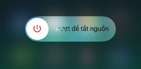 tắt nguồn iphone