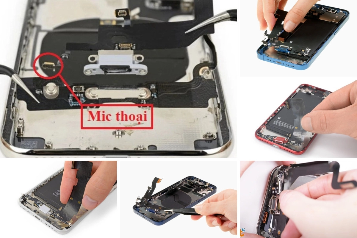 Thay mic iPhone chính hãng tại Thành Trung Mobile