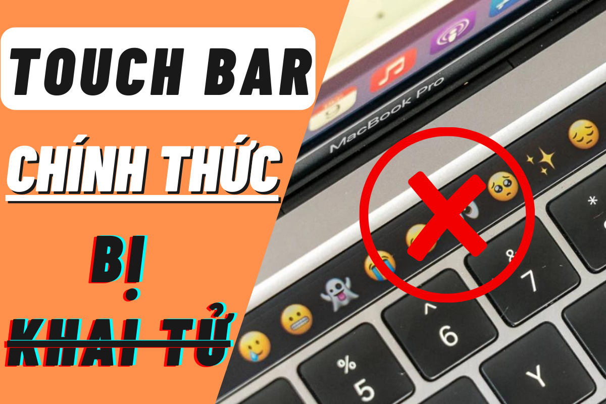 Tin sốc: Apple khai tử Macbook Pro 13inch TouchBar, người dùng nói gì?