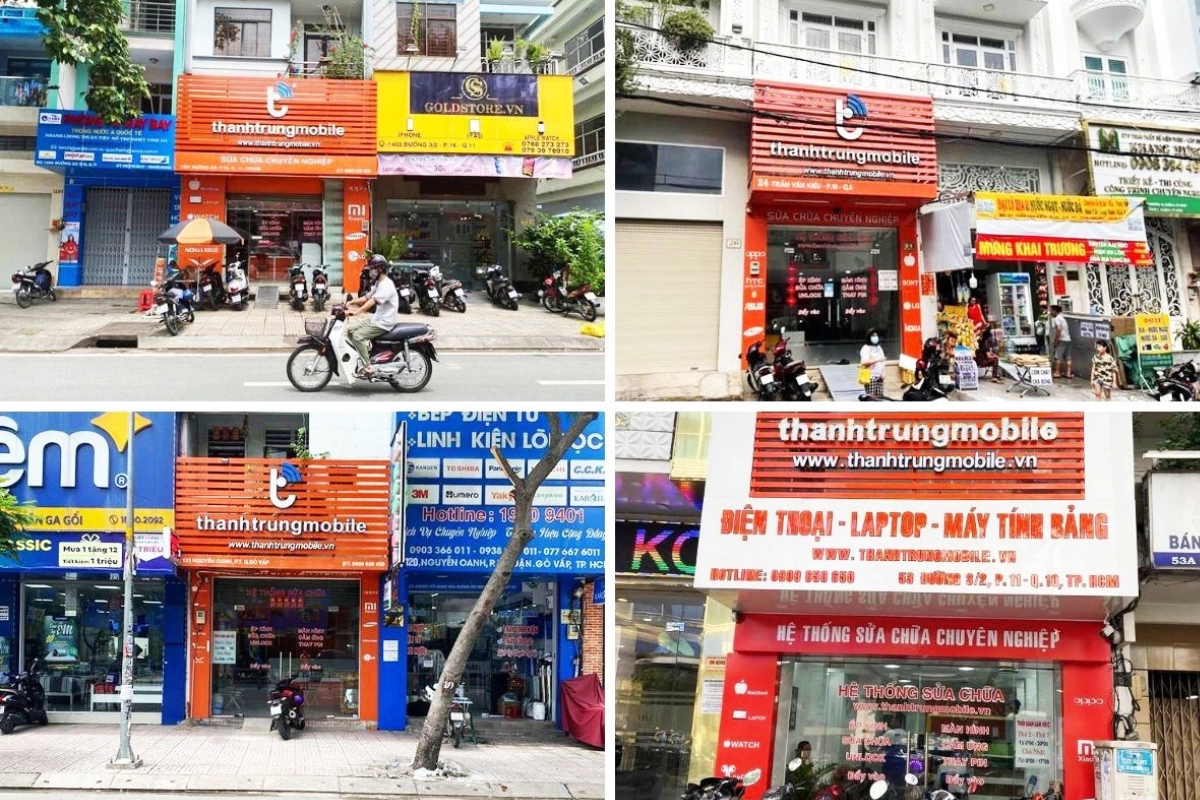 Các trung tâm Thành Trung Mobile tại TP.HCM