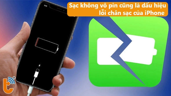Dấu hiệu lỗi chân sạc iPhone