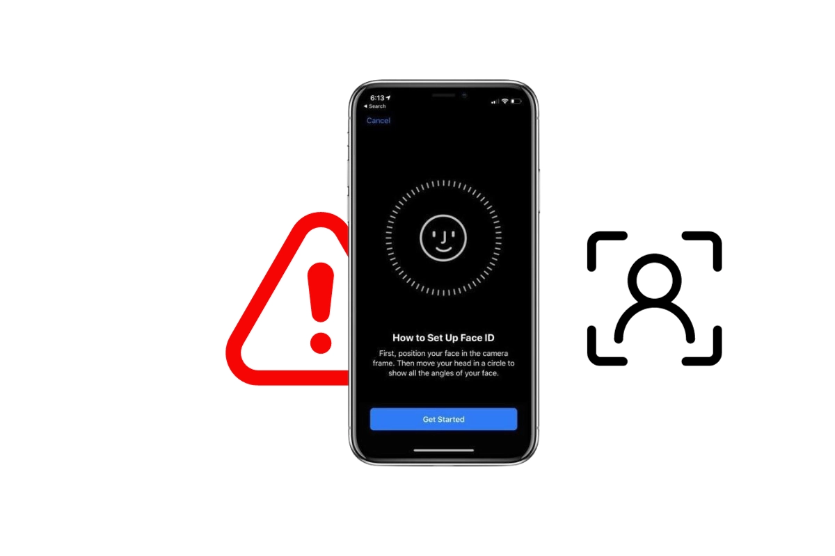 Dấu hiệu lỗi Face ID trên iPhone XS Max