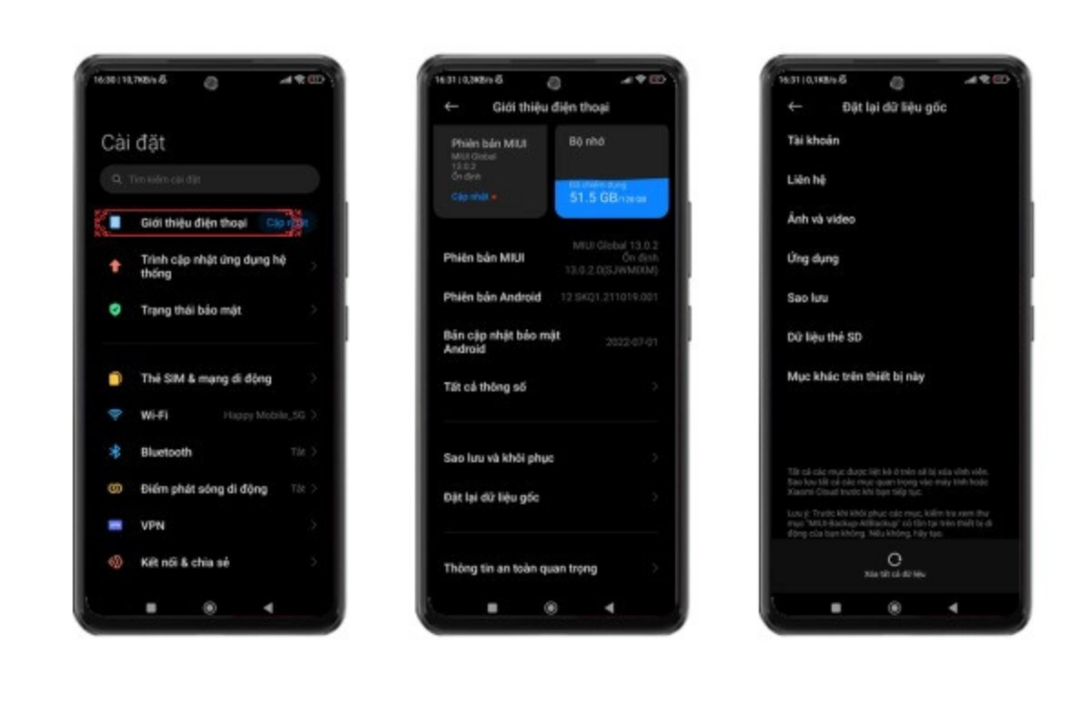 điện thoại xiaomi bị mất tiếng 6