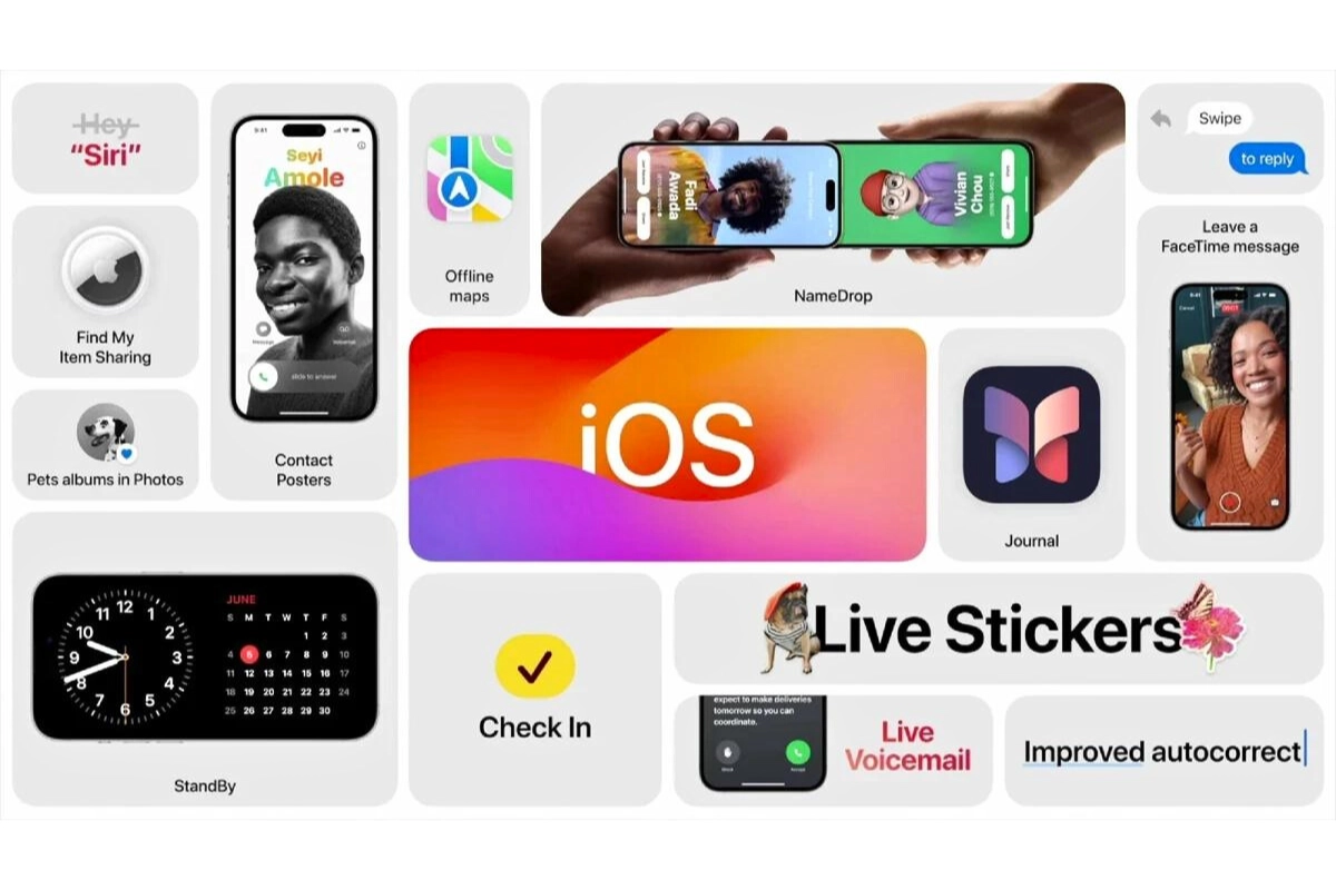 Tương thích với tất cả dòng iPhone chạy iOS 17.1 