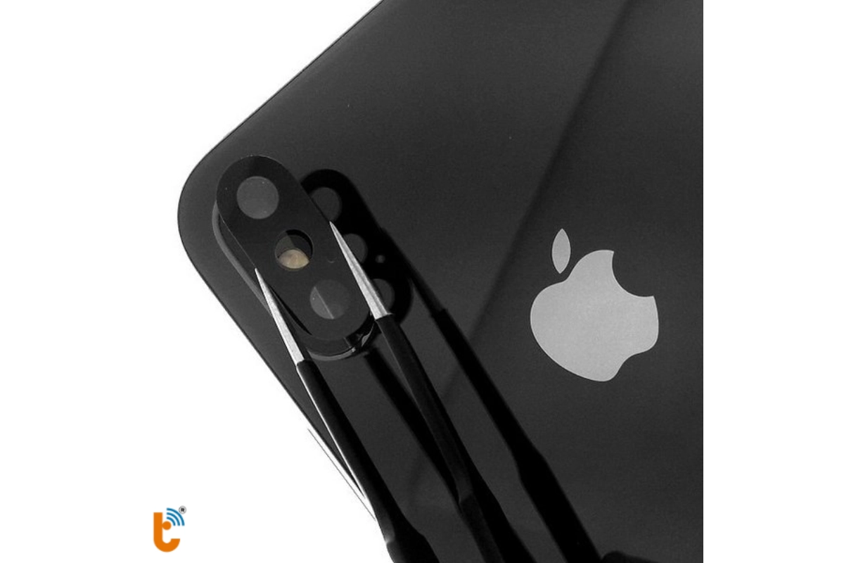thay kính camera sau ipX 2