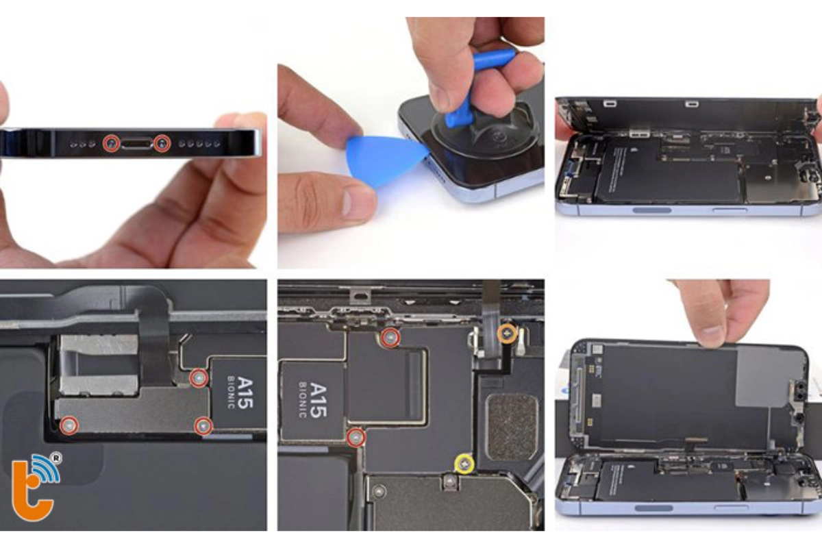 thay màn hình ip 13 pro 3