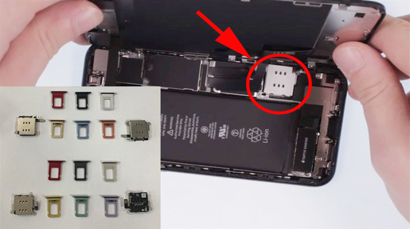 thay ổ sim iphone 11 1