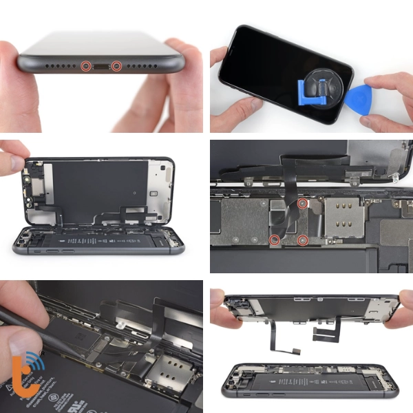 thay ổ sim iphone 11 3