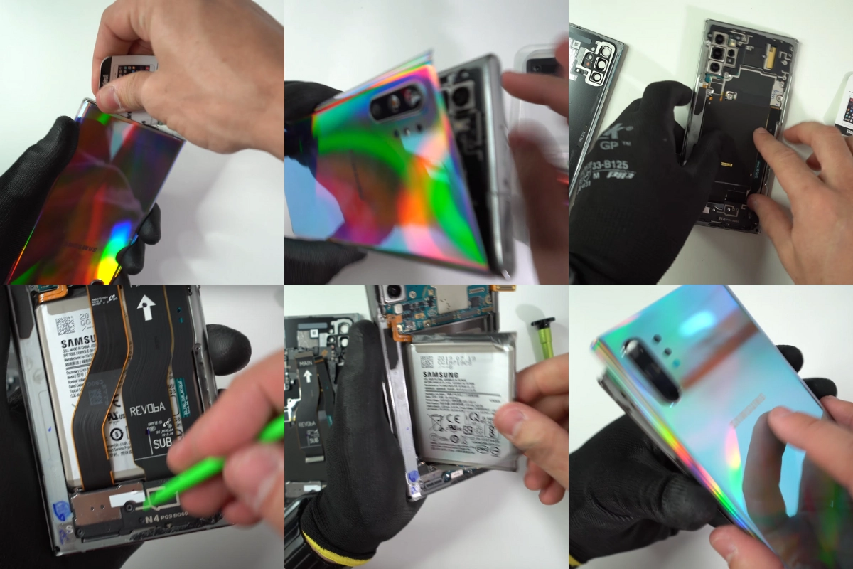 Quy trình thay pin Samsung Note 10 Plus