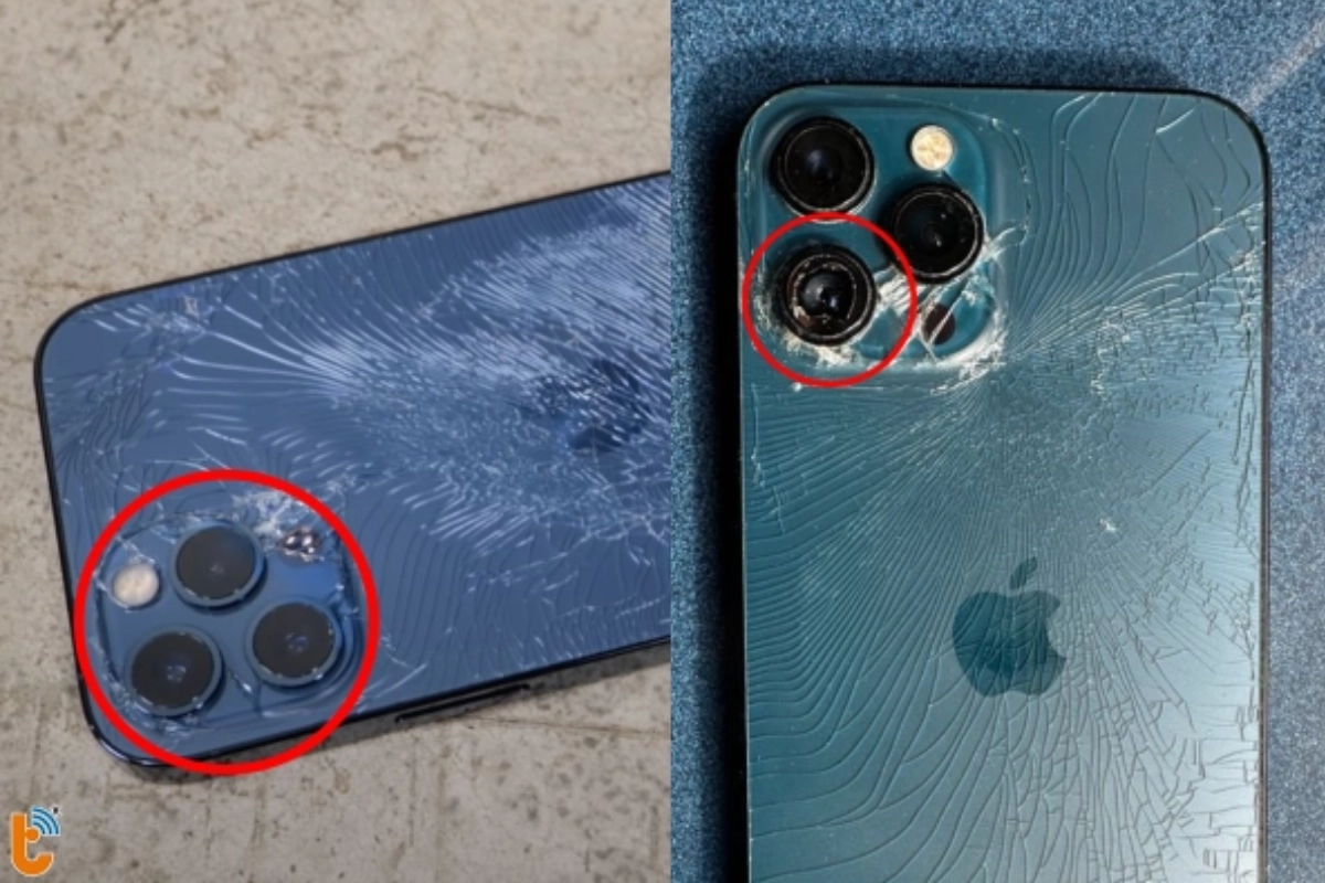 Bể kính camera iPhone 12 Pro