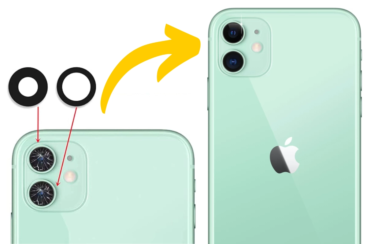 Các dấu hiệu cho thấy cần thay kính camera iP 11