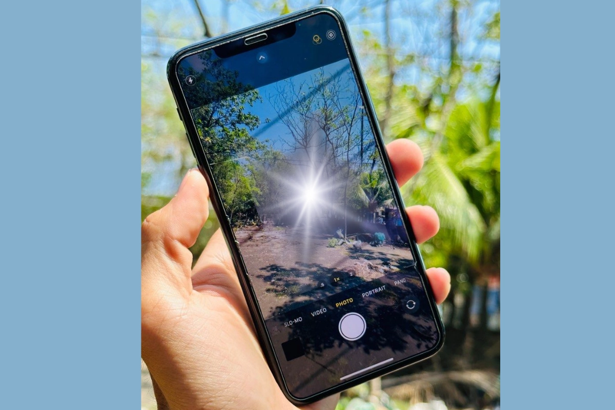 Camera iPhone Xs Max bị hư