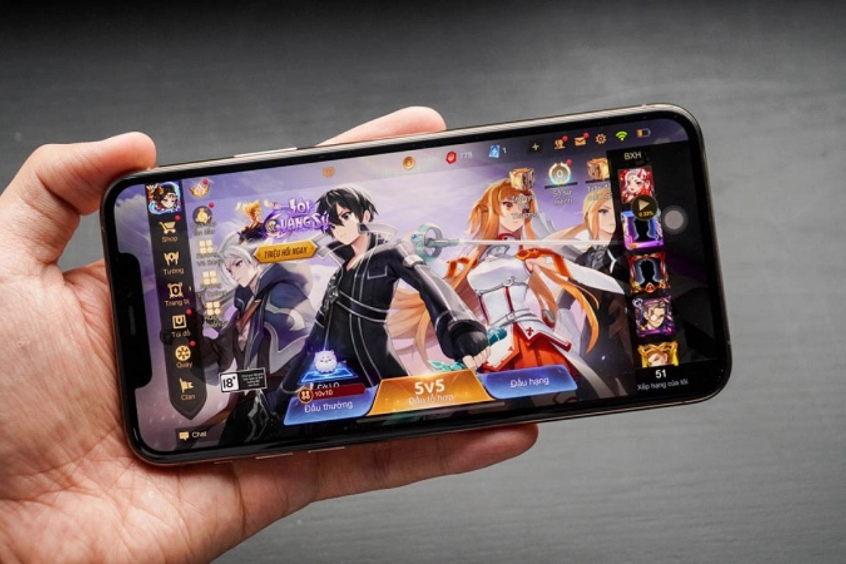 Chơi game âm thanh nhỏ