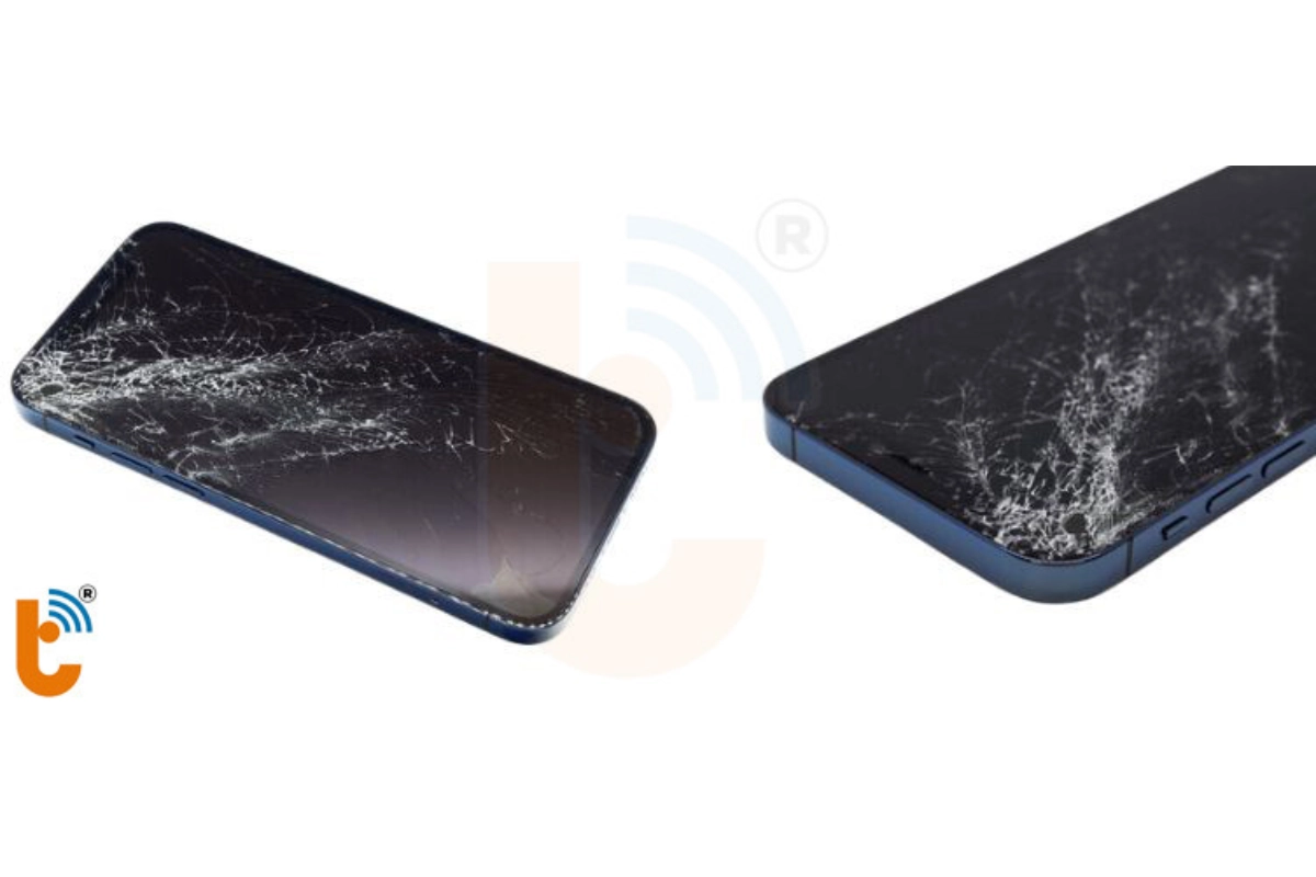 Ép kính iPhone 12 mini bị bể