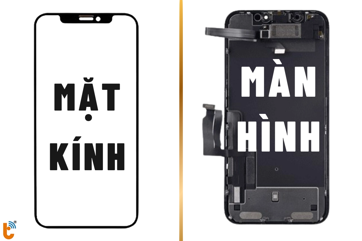 Phân biệt khi nào thay màn hình với thay mặt kính 13 Pro