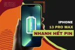Khắc phục iPhone 13 Pro Max nhanh hết pin chỉ với những bước đơn giản