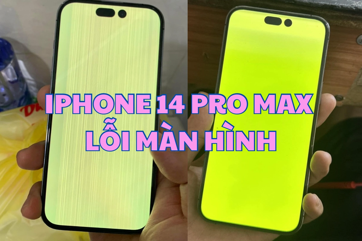 iPhone 14 Pro Max bị lõi màn hình