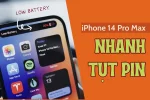 Top 5 cách khắc phục hiệu quả khi pin iPhone 14 Pro Max tụt nhanh